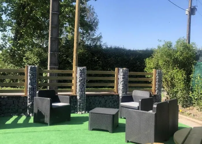 Chaleureux En Plein Coeur De La Nature Avec Terrasse, Animaux Acceptes, Proche Val Joly - Fr-1-510-183 펜션